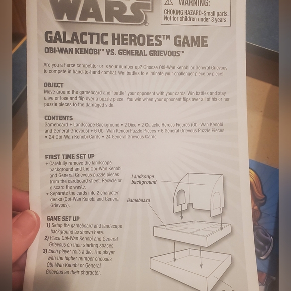 Star Wars Galactic Hero board game 🎲 3D interactive boardgame▪︎ ages 5+• GUC - Picture 4 of 8